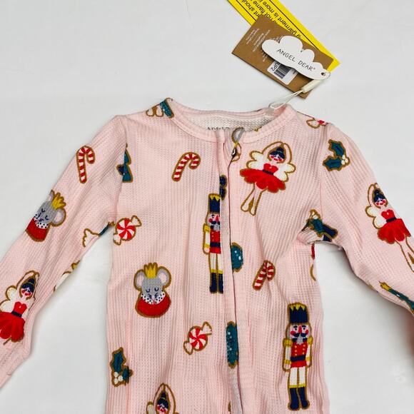 NWT Angel Dear 0-3M Nutcracker Christmas Cookies PJs - Picture 3 of 5